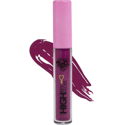 KimChi Chic Beauty High Key Gloss Lip Gloss Lip Gloss Berry (HKG-05)  