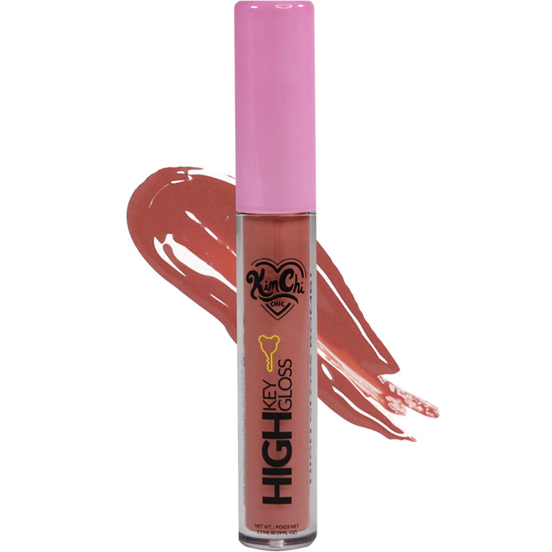 KimChi Chic Beauty High Key Gloss Lip Gloss Lip Gloss Blonde Raisin (HKG-07)  
