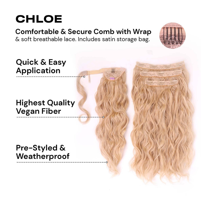 Insert Name Here Chloe Extension Hair Extensions   