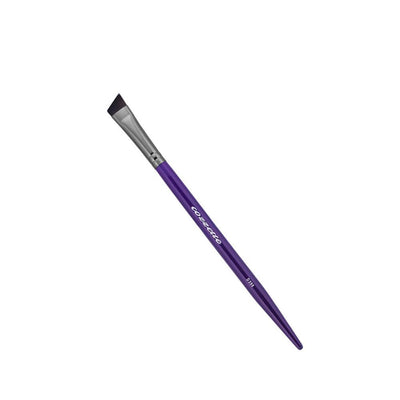 Cozzette Brushes for Eyes Eye Brushes D255 Perfect Angle Eyebrow Brush (Purple)  