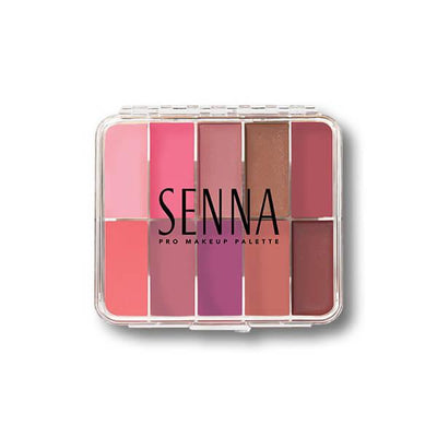 Senna Mini Slipcover Cream to Powder Palette Blush Palettes Cheeky Blush Matte & Glow 1 (Cool)  
