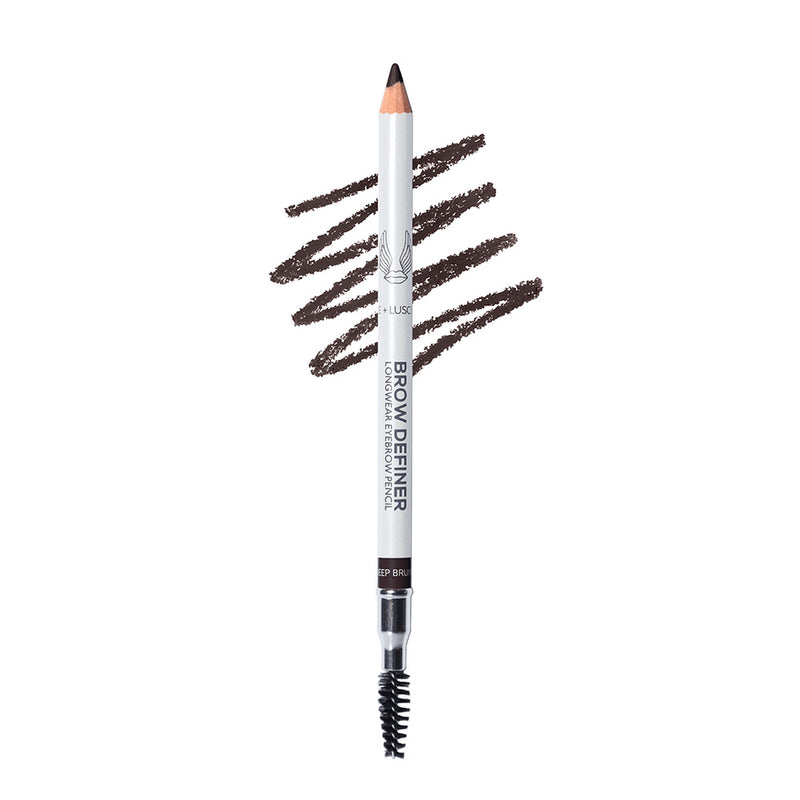 True + Luscious Brow Definer Pencil Eyebrows Deep Brunette (Brow Definer Pencil)  