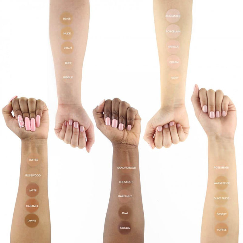 TEMPTU Perfect Canvas Hydra Lock Airbrush Foundation - Tan/Deep 6 Pack  Updated Colors - Norcostco, Inc.