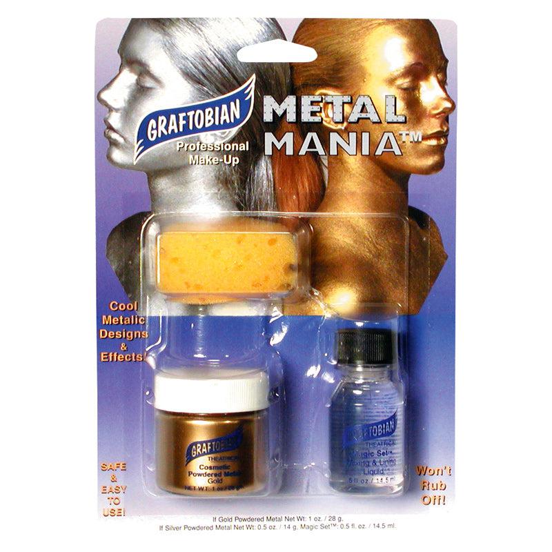 Graftobian Metal Mania Kit Specialty Powder Gold (98648)  