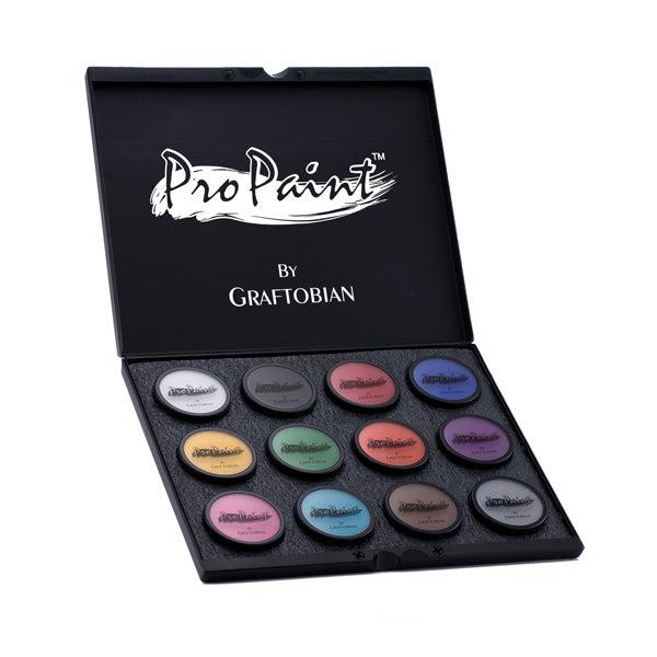 Graftobian Master ProPaint Box Water Activated Palettes Box 