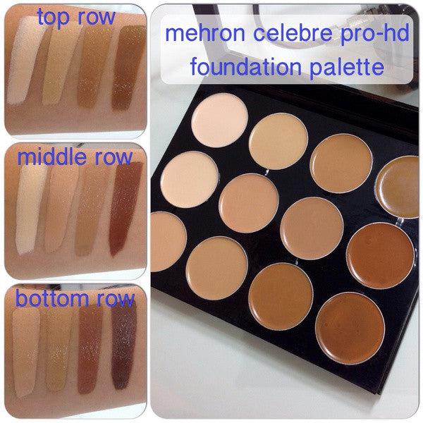 HD Cream Foundation Palette, Pro Palette