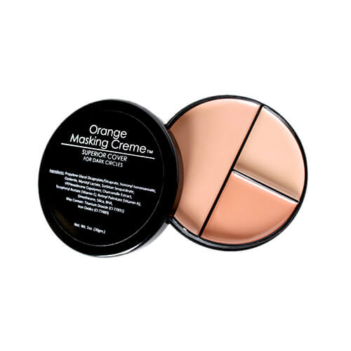 Judith August Cosmetics Orange Masking Cream - Dark Circle Neutralizer Corrector Palettes   