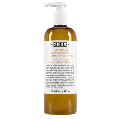 Kiehl's Since 1851 Calendula Deep Cleansing Foaming Face Wash Cleanser 16.9 fl oz  
