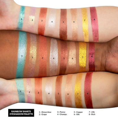 KimChi Chic Beauty Rainbow Sharts Eyeshadow Palette Eyeshadow Palettes   