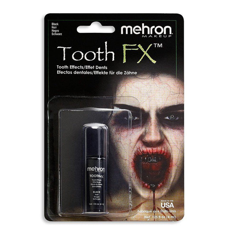 Mehron Tooth FX Special Effects Tooth Paint Mouth FX Black (Tooth SFX)  