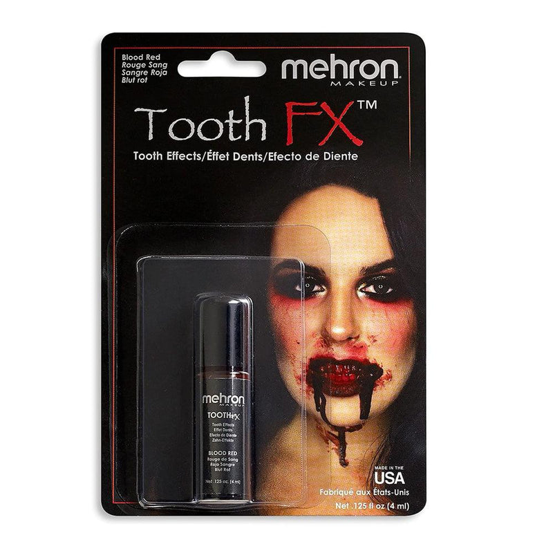 Mehron Tooth FX Special Effects Tooth Paint Mouth FX Blood Red (Tooth SFX)  