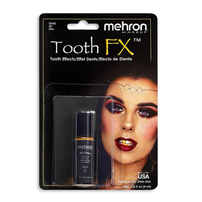 Mehron Tooth FX Special Effects Tooth Paint Mouth FX Gold (Tooth SFX)  