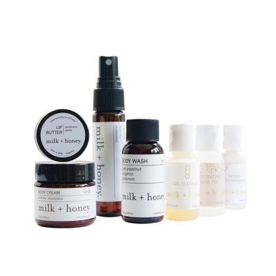 Milk + Honey Travel Essentials Set Skincare Kits   