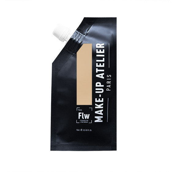 Make-Up Atelier Long Wear Fluid Foundation 15ml Foundation Natural Beige FLW3B  