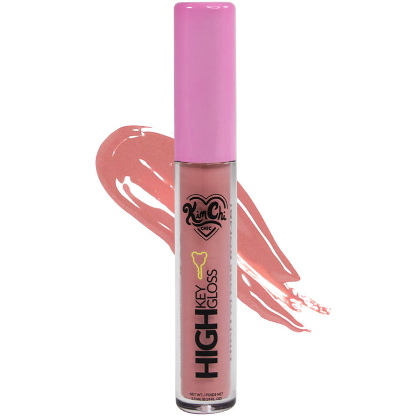 KimChi Chic Beauty High Key Gloss Lip Gloss Lip Gloss Natural Pink (HKG-10)  