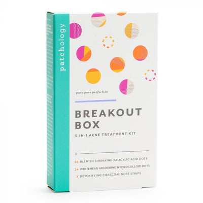 Patchology Breakout Box 3-In-1 Acne Treatment Kit Skincare Kits   