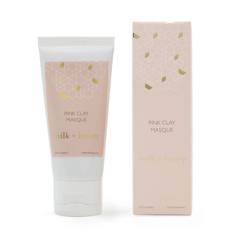 Milk + Honey Pink Clay Masque (2 oz) Face Masks   