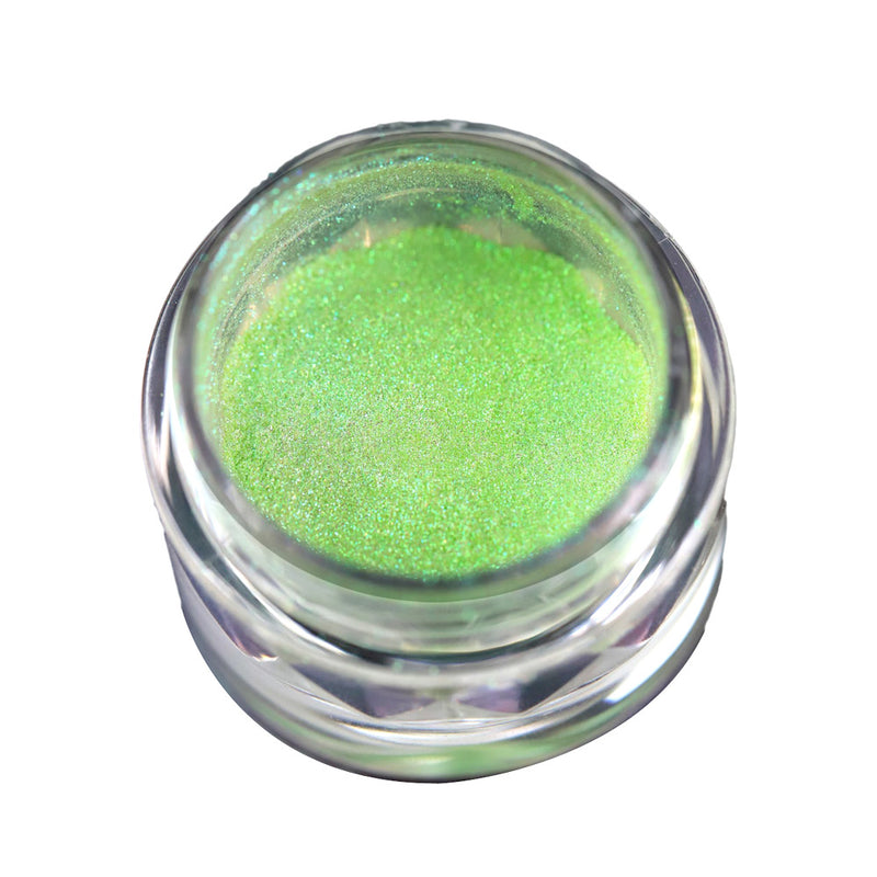 Karla Cosmetics Pastel Duochrome Eyeshadow Eyeshadow Pom Pom (Neon Green/Aqua)  