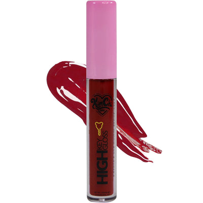KimChi Chic Beauty High Key Gloss Lip Gloss Lip Gloss Pomegranate (HKG-04)  