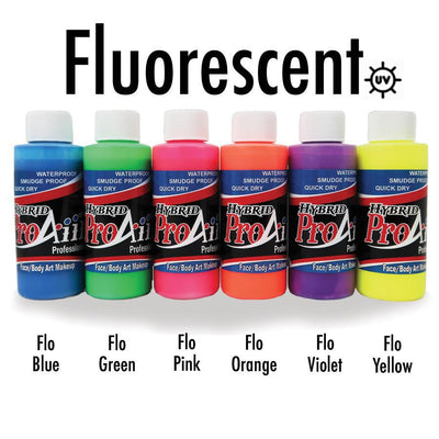 ProAiir Hybrid Fluorescent UV Colors Kit (1.0 oz) Airbrush SFX   