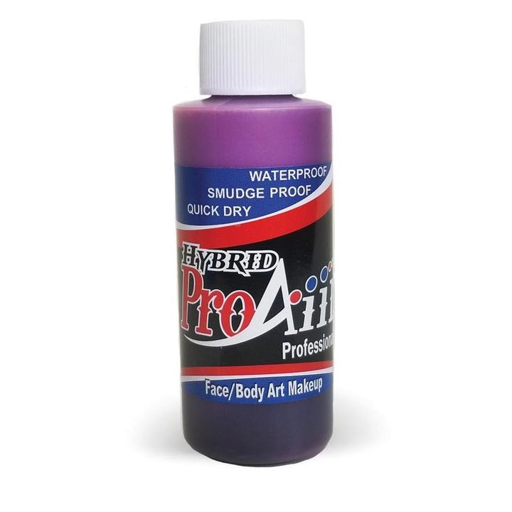 ProAiir Hybrid Waterproof Face and Body Paint 2.0 oz Airbrush SFX Purple (ProAiir Hybrid)  