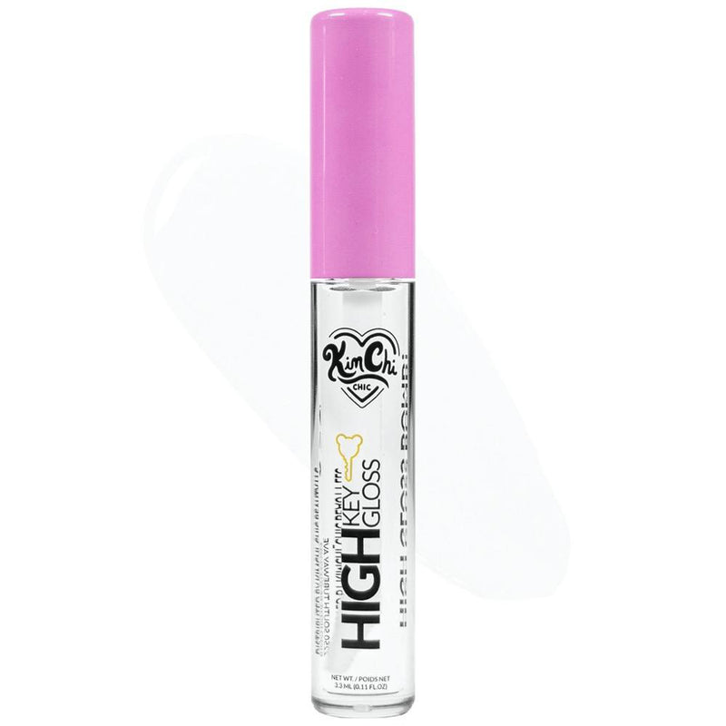 KimChi Chic Beauty High Key Gloss Lip Gloss Lip Gloss Raindrop (Clear) (HKG-18)  