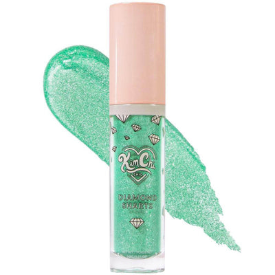 KimChi Chic Beauty Diamond Sharts Sparkle Cream Eyeshadow Eyeshadow Standing Ovation (Seafoam green with silver shimmer)  
