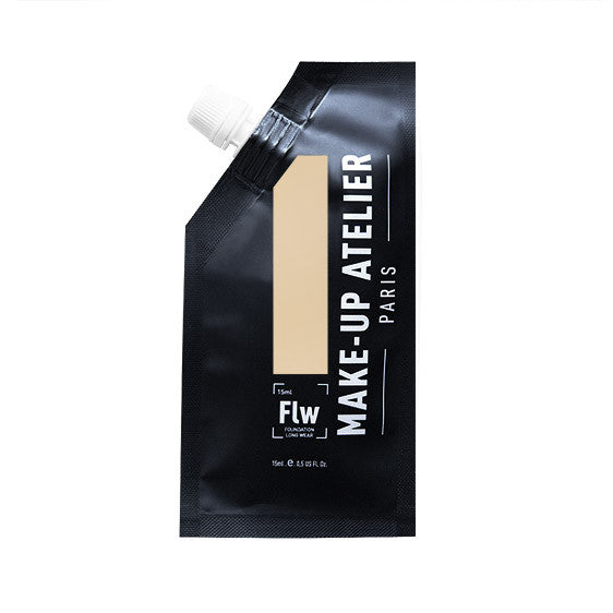 Make-Up Atelier Long Wear Fluid Foundation 15ml Foundation Ultra Clear Beige FLW2NB  