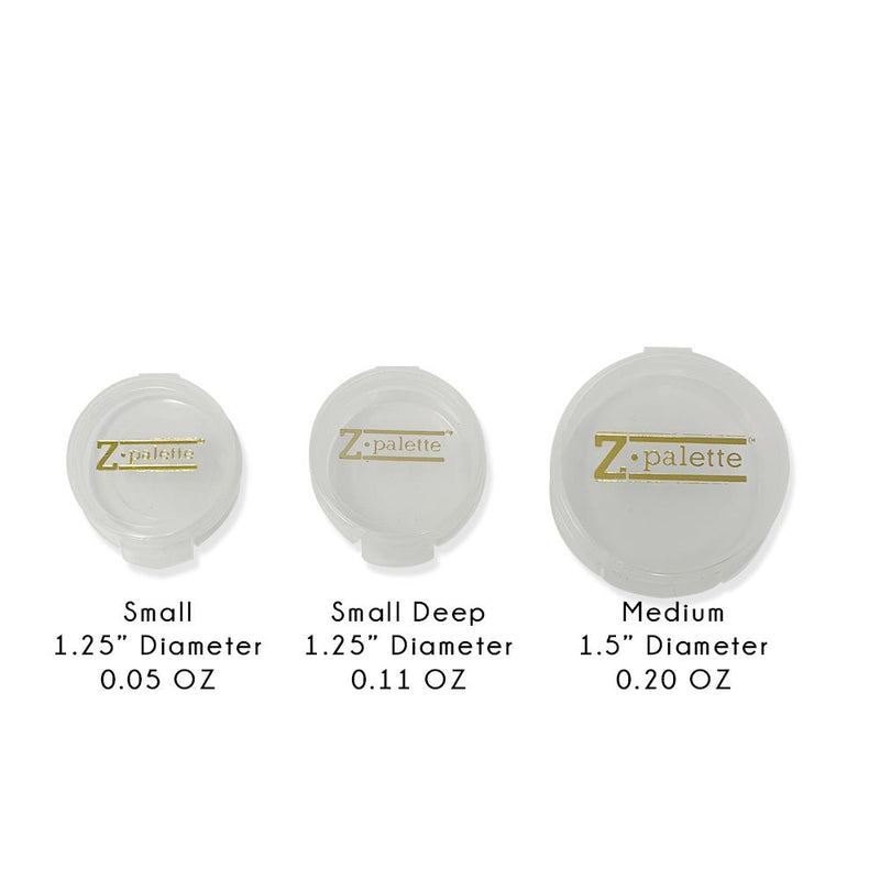 Z-Palette Travel Jars 8 Pack (Small) Empty Palettes   